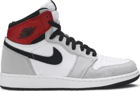 Air Jordan 1 Retro High OG GS Smoke Gray Sneakers