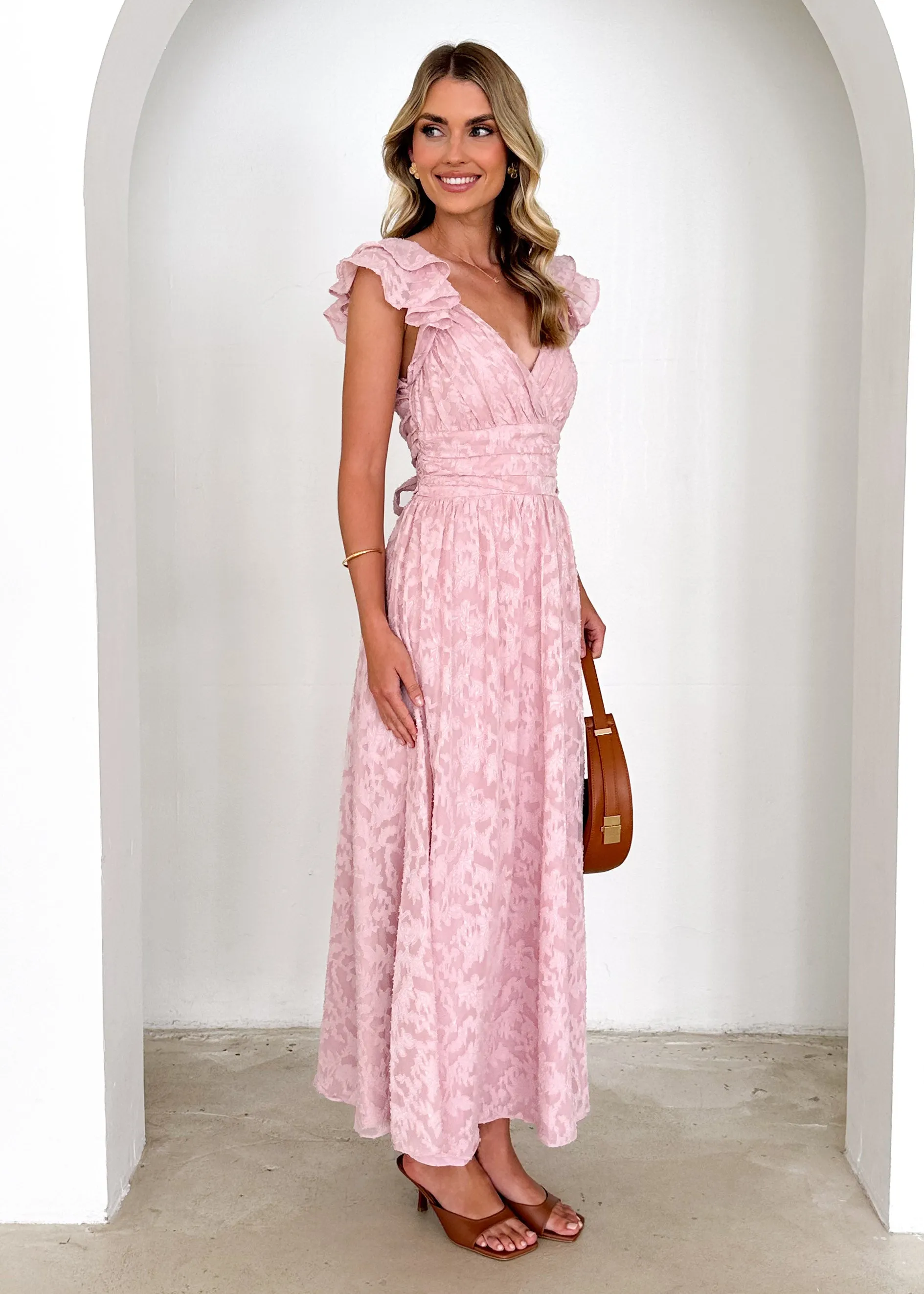 Aries Maxi Dress - Blush