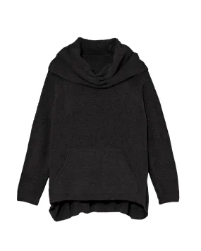 Aveline Cowl Neck Sweater | Black