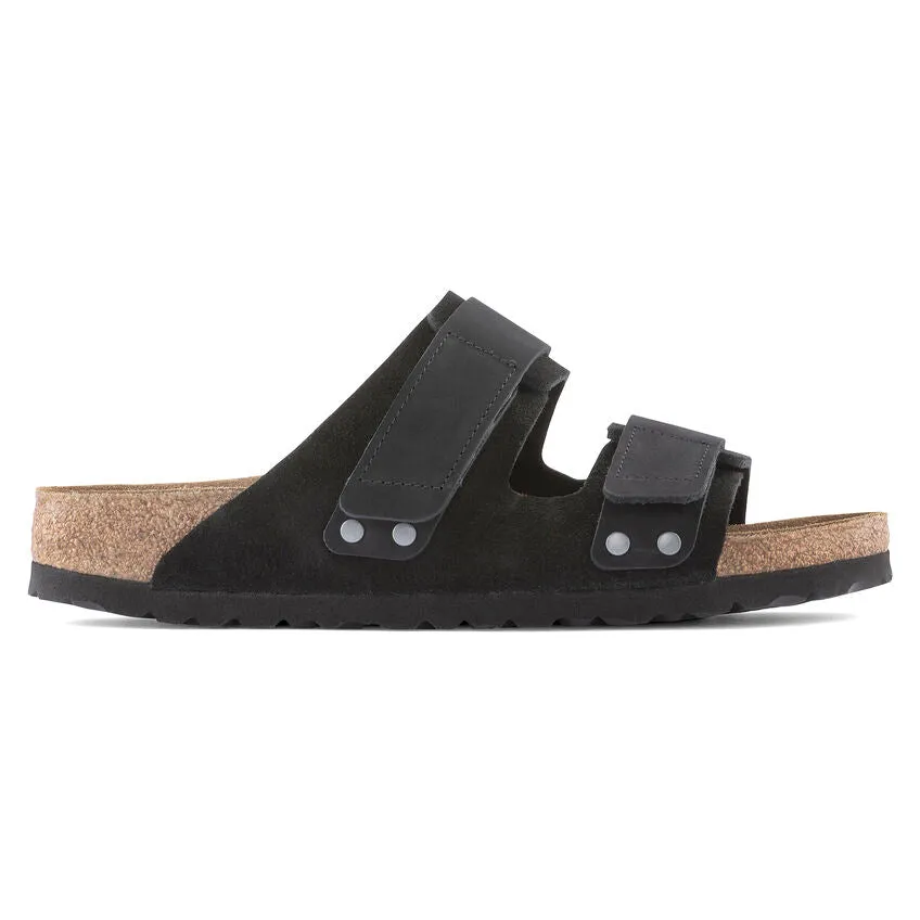 Birkenstock UJI Black Suede Women's