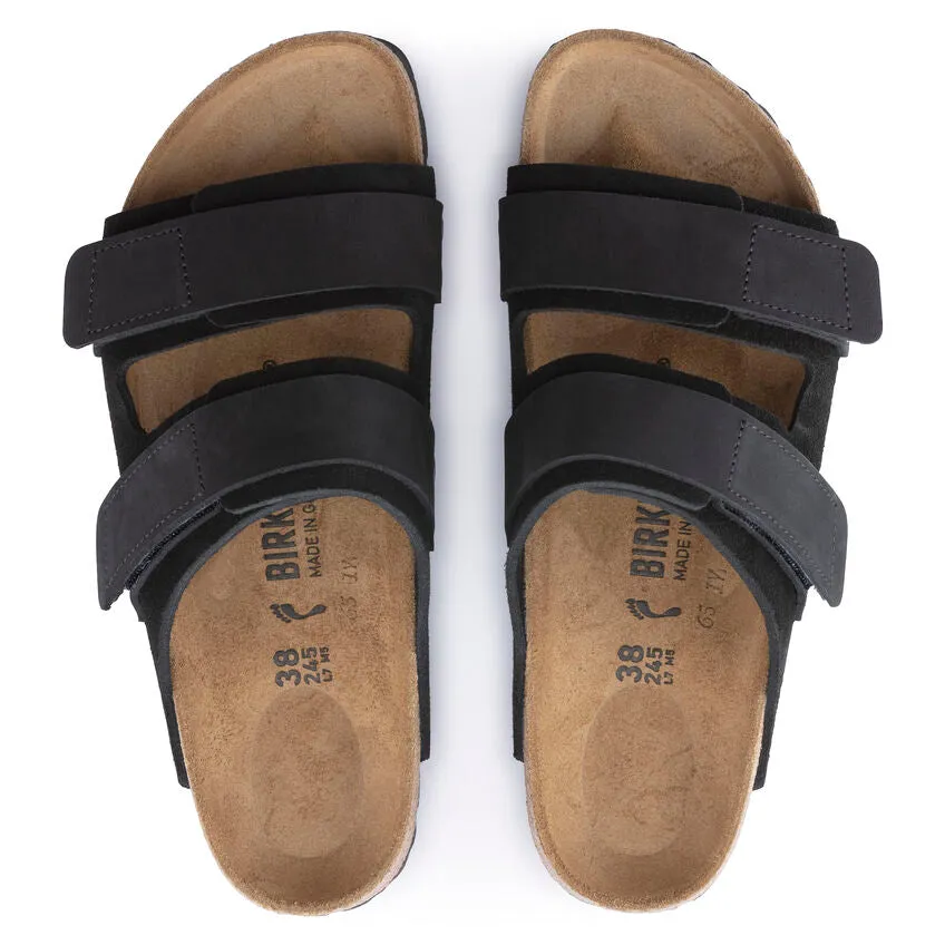 Birkenstock UJI Black Suede Women's