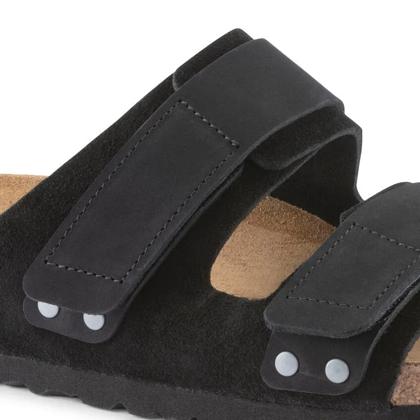 Birkenstock UJI Black Suede Women's