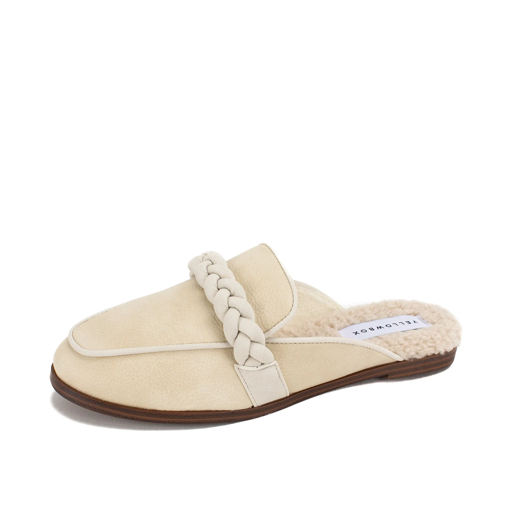 Bliss Shearling Flat Mule