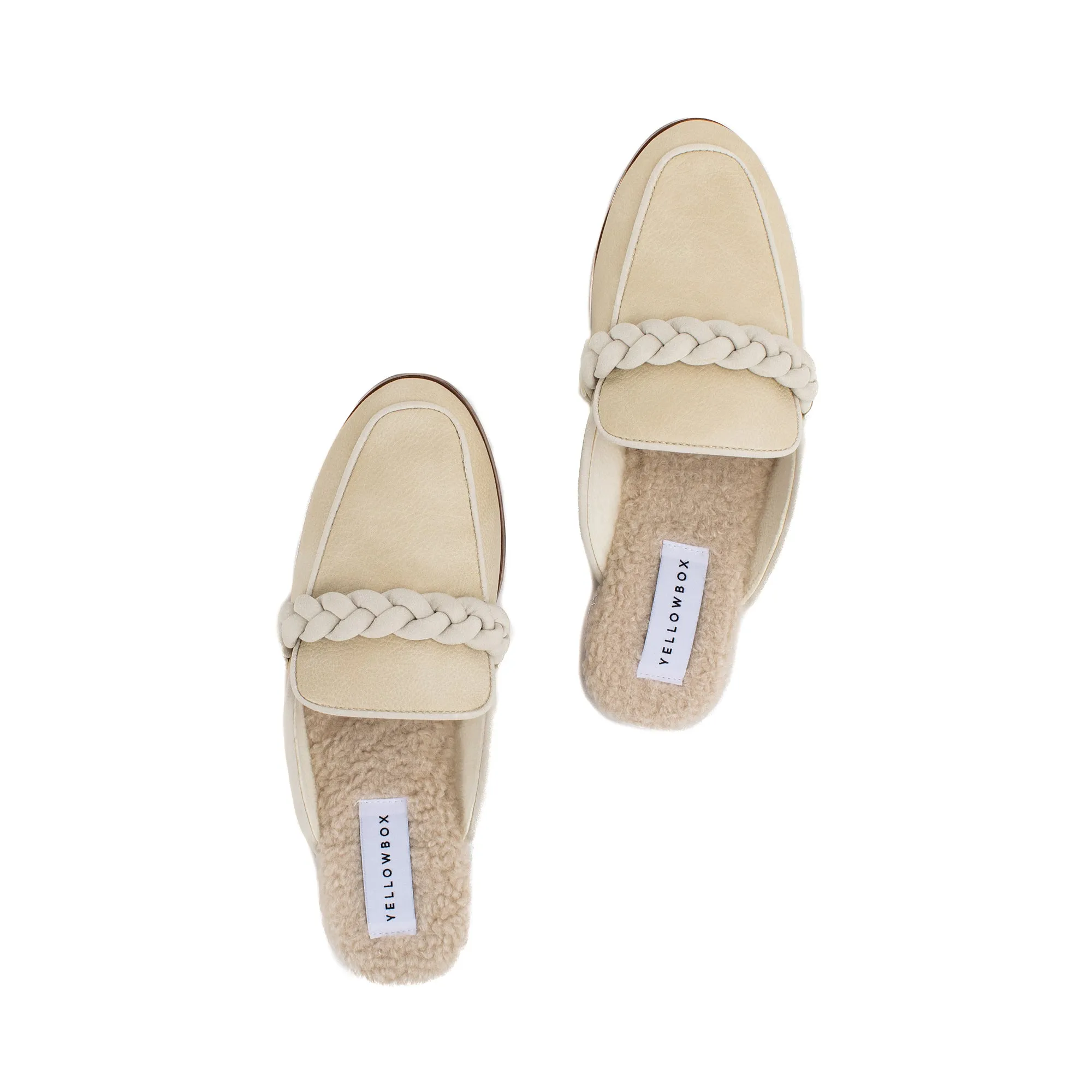 Bliss Shearling Flat Mule