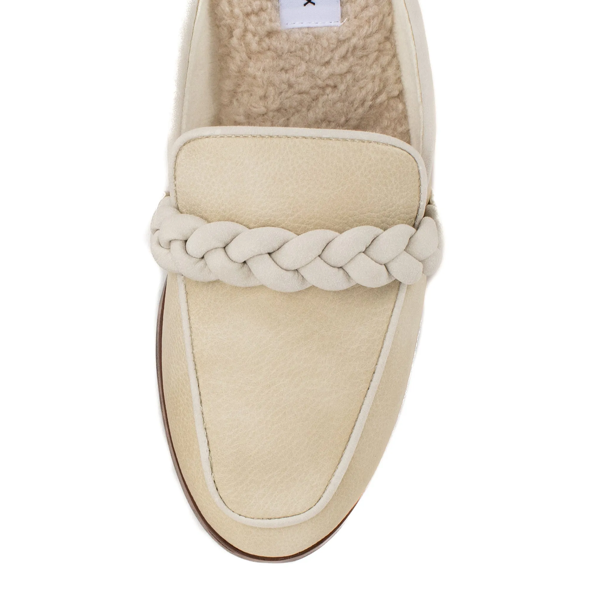 Bliss Shearling Flat Mule