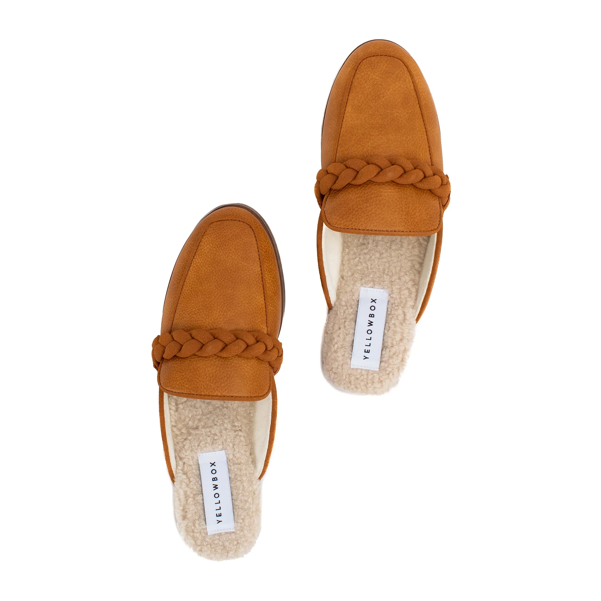 Bliss Shearling Flat Mule