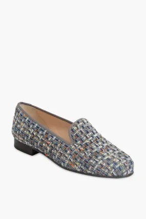 Blue Confetti Loafers