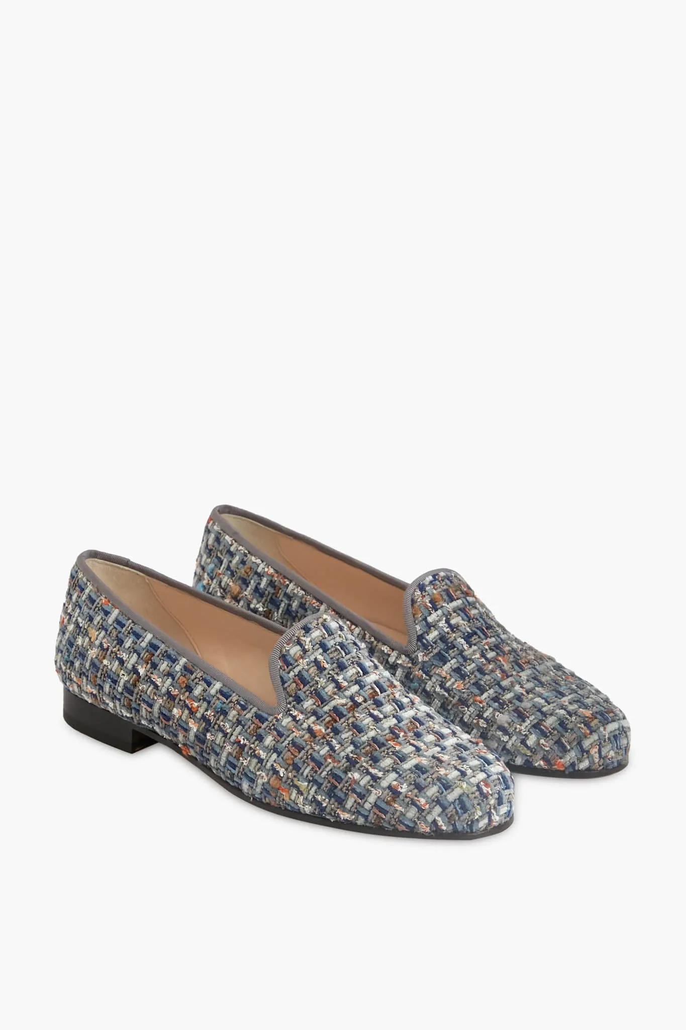 Blue Confetti Loafers