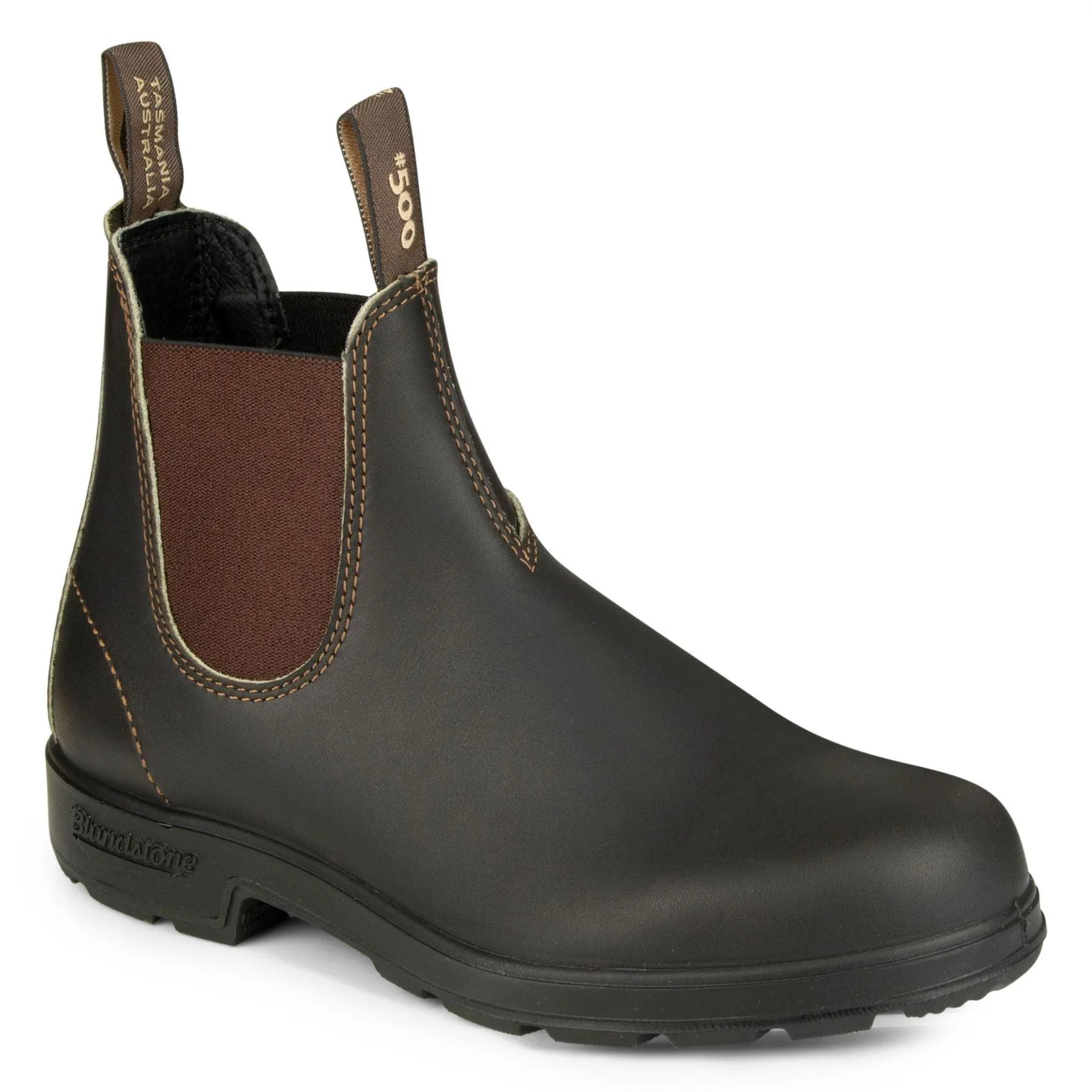 Blundstone 500 Stout Brown Chelsea Boots