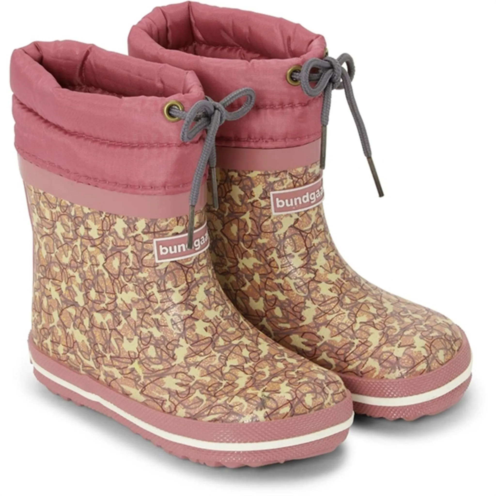 Bundgaard Cirro Low Warm Rubber Boots Rose Mili