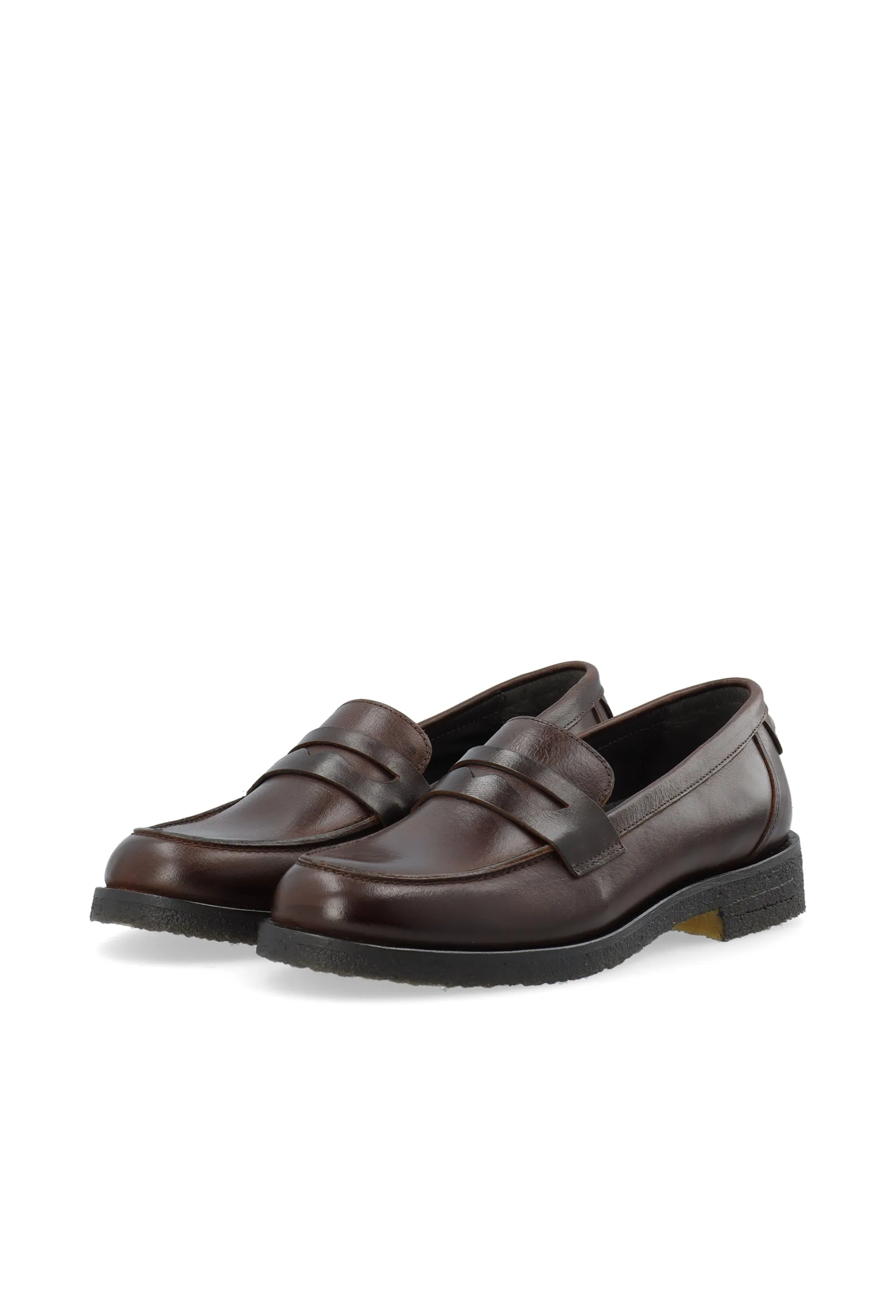 Casfreja Leather Loafer Coffee