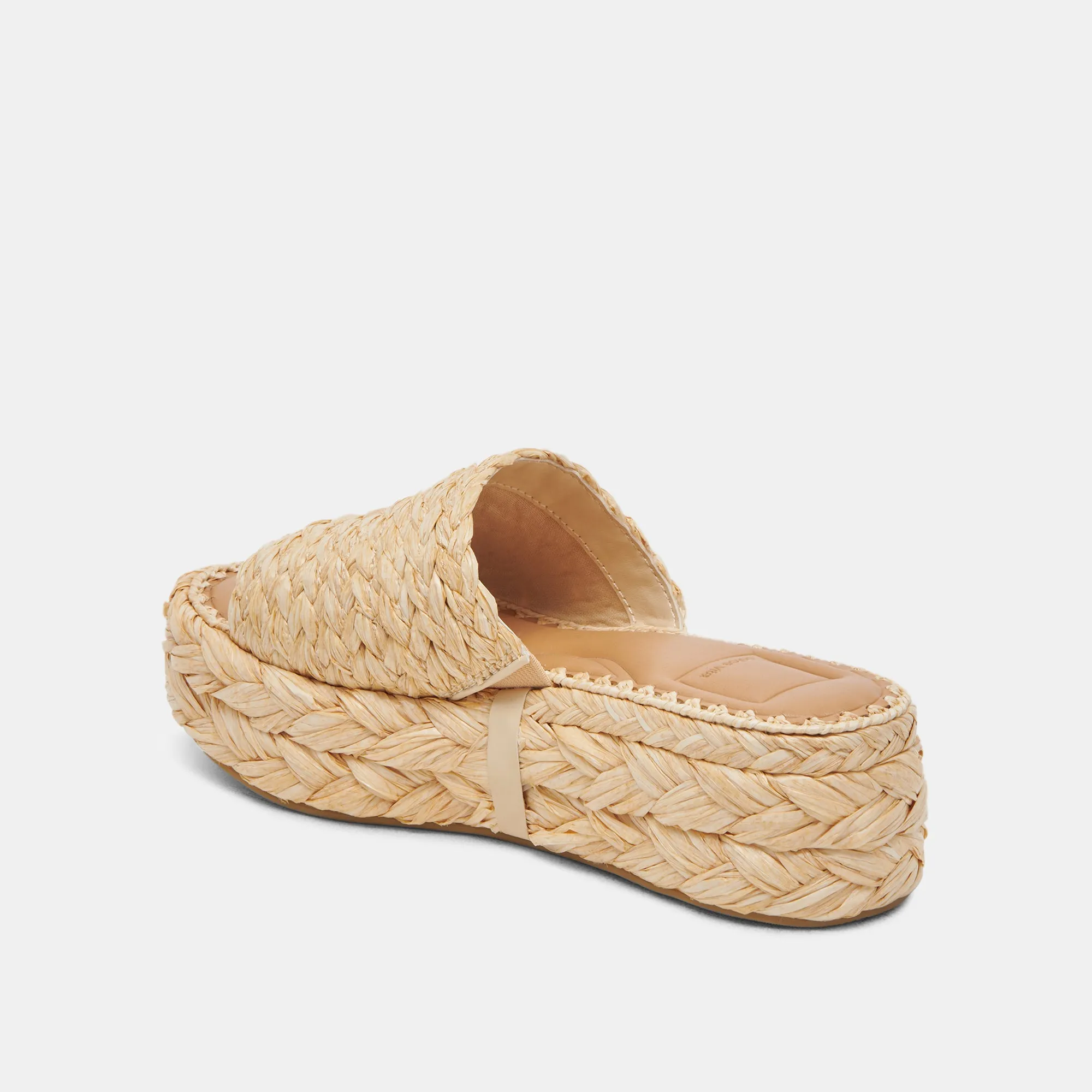 CHAVI SANDALS LT NATURAL RAFFIA