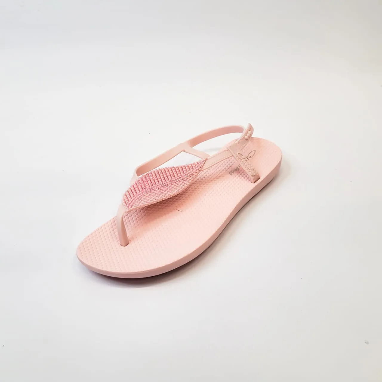 Cheeky cee-cee pink leaf sandal