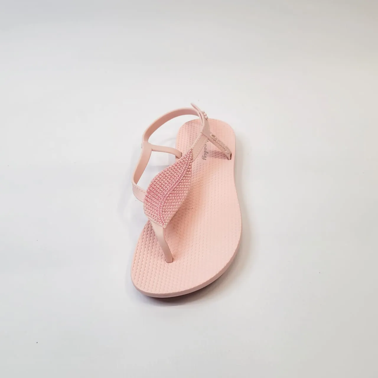 Cheeky cee-cee pink leaf sandal