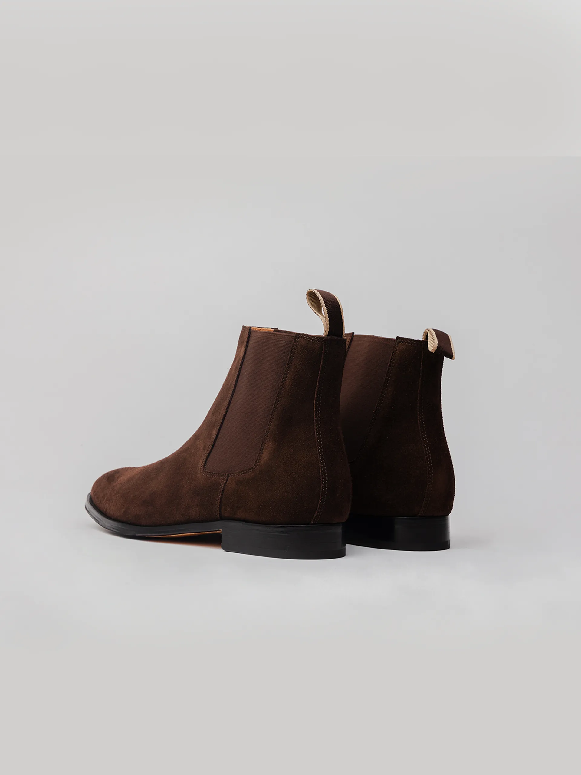 Chelsea Boot - Dark Brown Suede