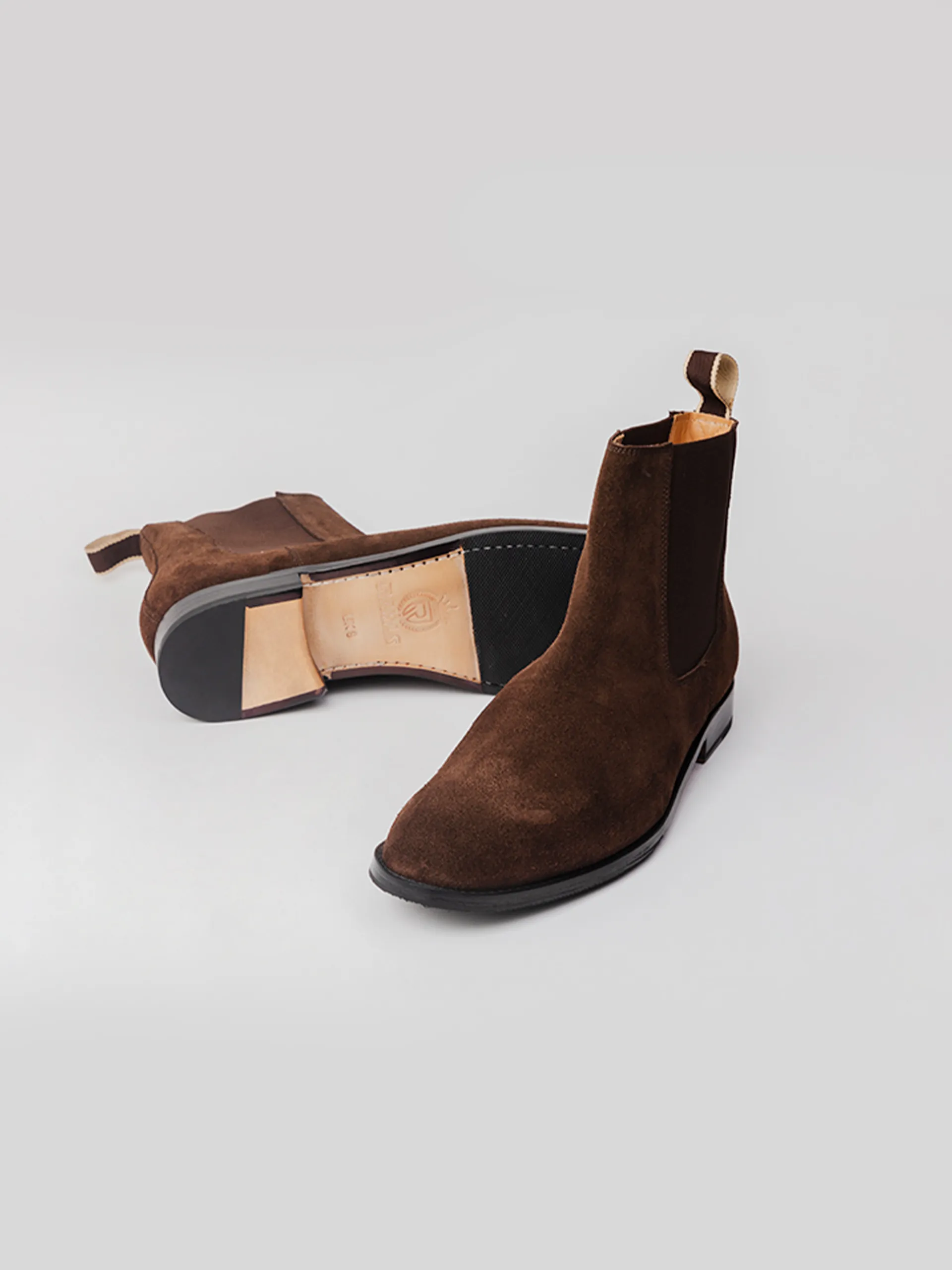 Chelsea Boot - Dark Brown Suede