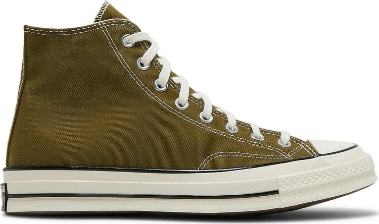 Converse Chuck 70 High Dark Moss Sneakers, Green