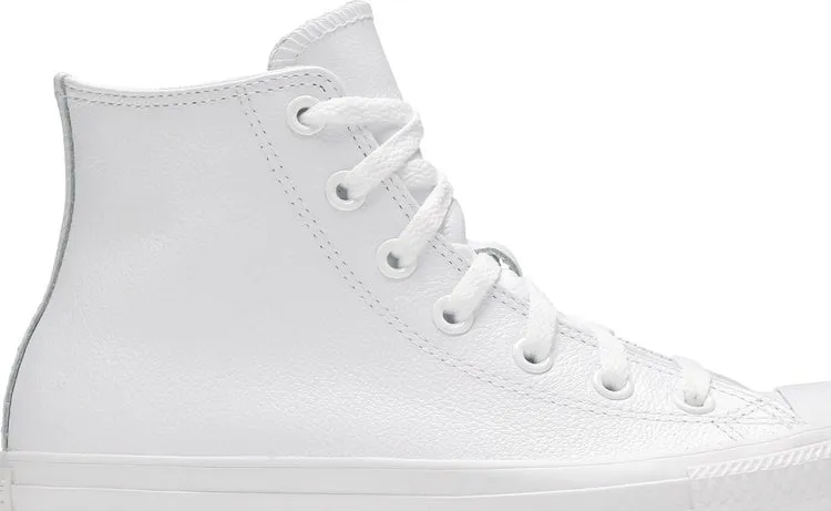 Converse Chuck Taylor All Star High White Monochrome sneakers, white