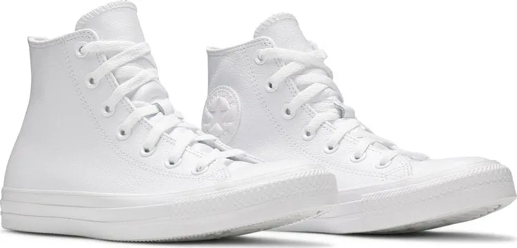 Converse Chuck Taylor All Star High White Monochrome sneakers, white