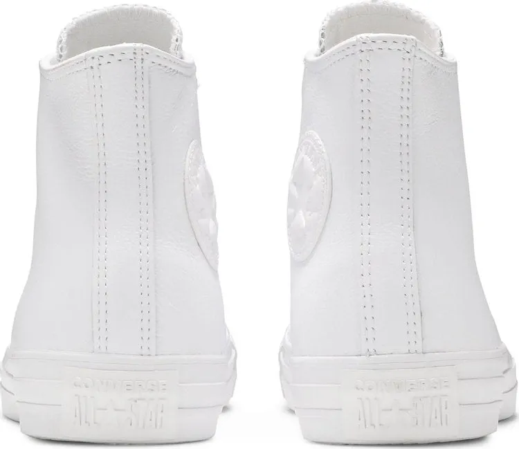 Converse Chuck Taylor All Star High White Monochrome sneakers, white