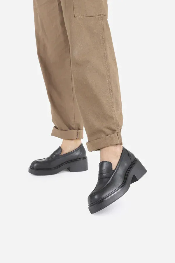 Daffey Black Loafers