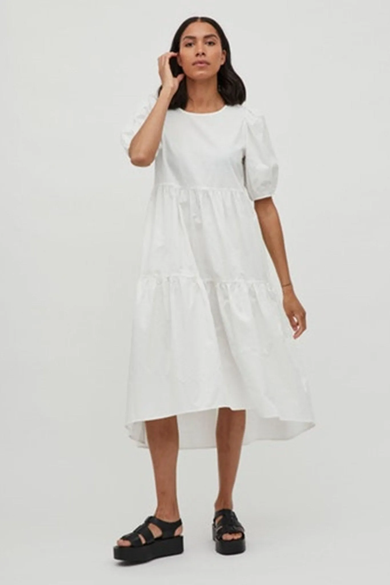 Donna 2/4 Dress - White