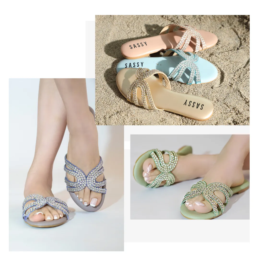 Elora Flats Mint Green