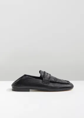 Firven Braided Leather Loafers