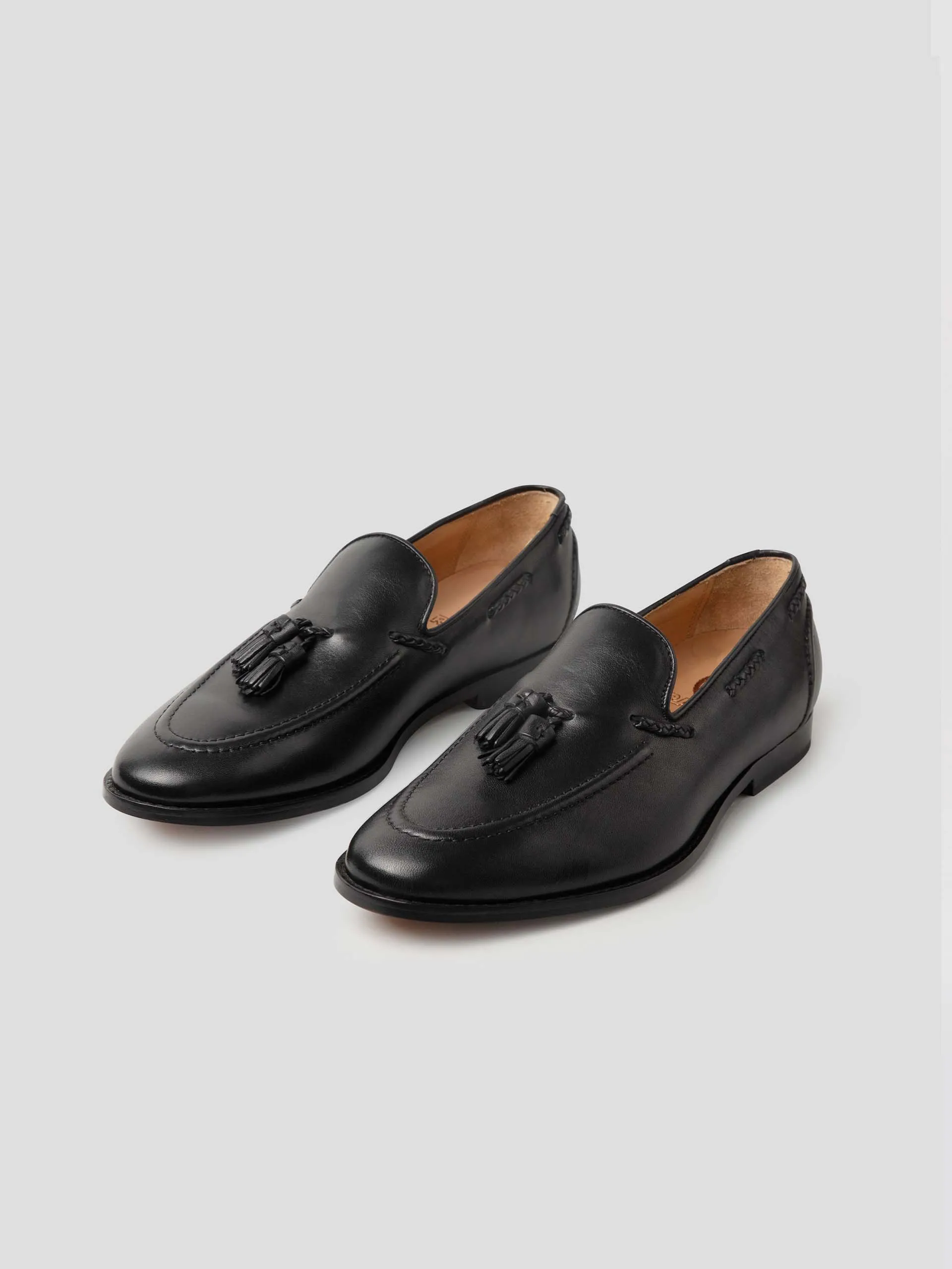 Frederick Tassel Loafer - Black