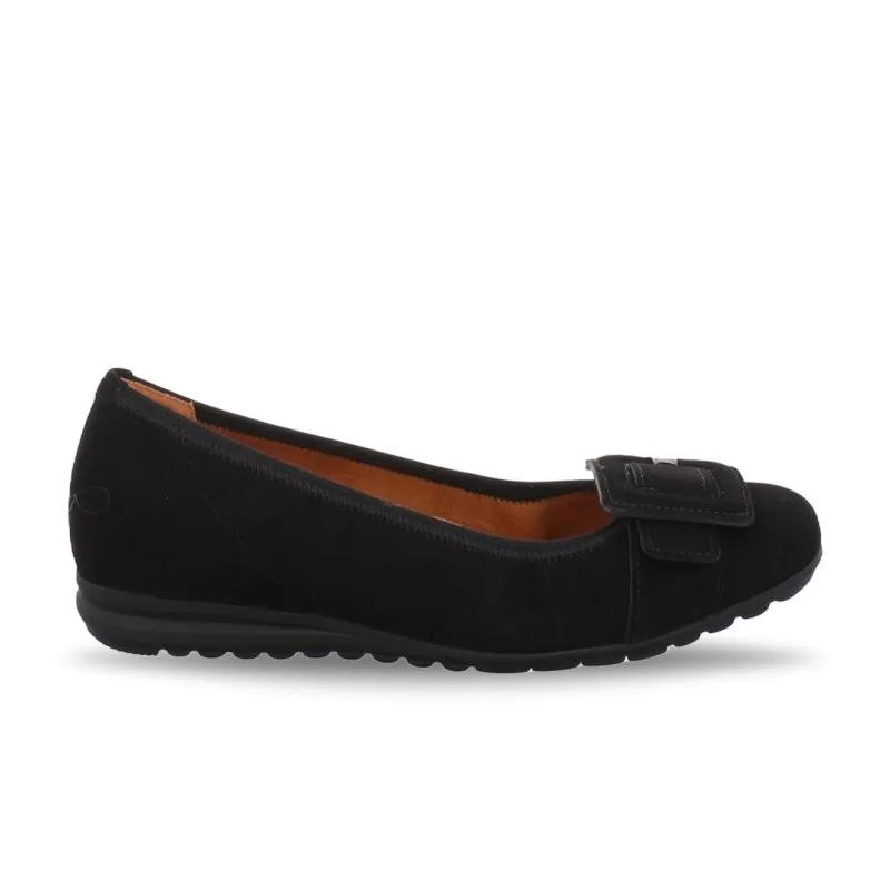 Gabor Women's 32.626.47 Buckle Ballet Flat - Black