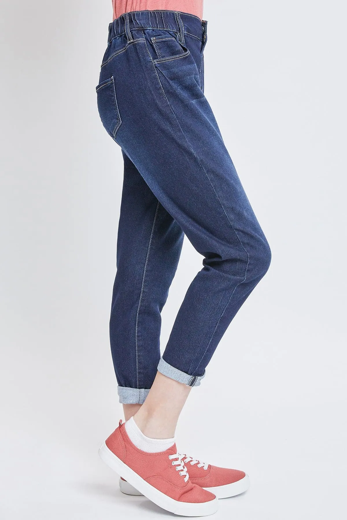 Girls Pull On Balloon Fit Jeans