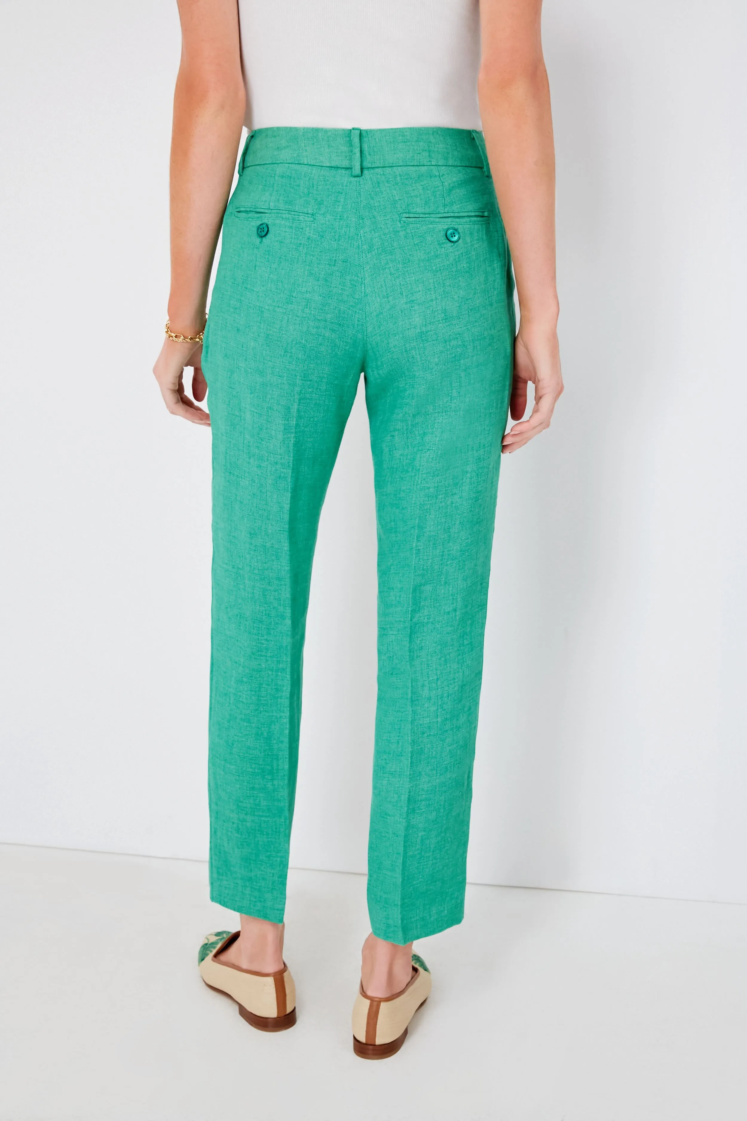 Green Nobile Long Trouser Pant