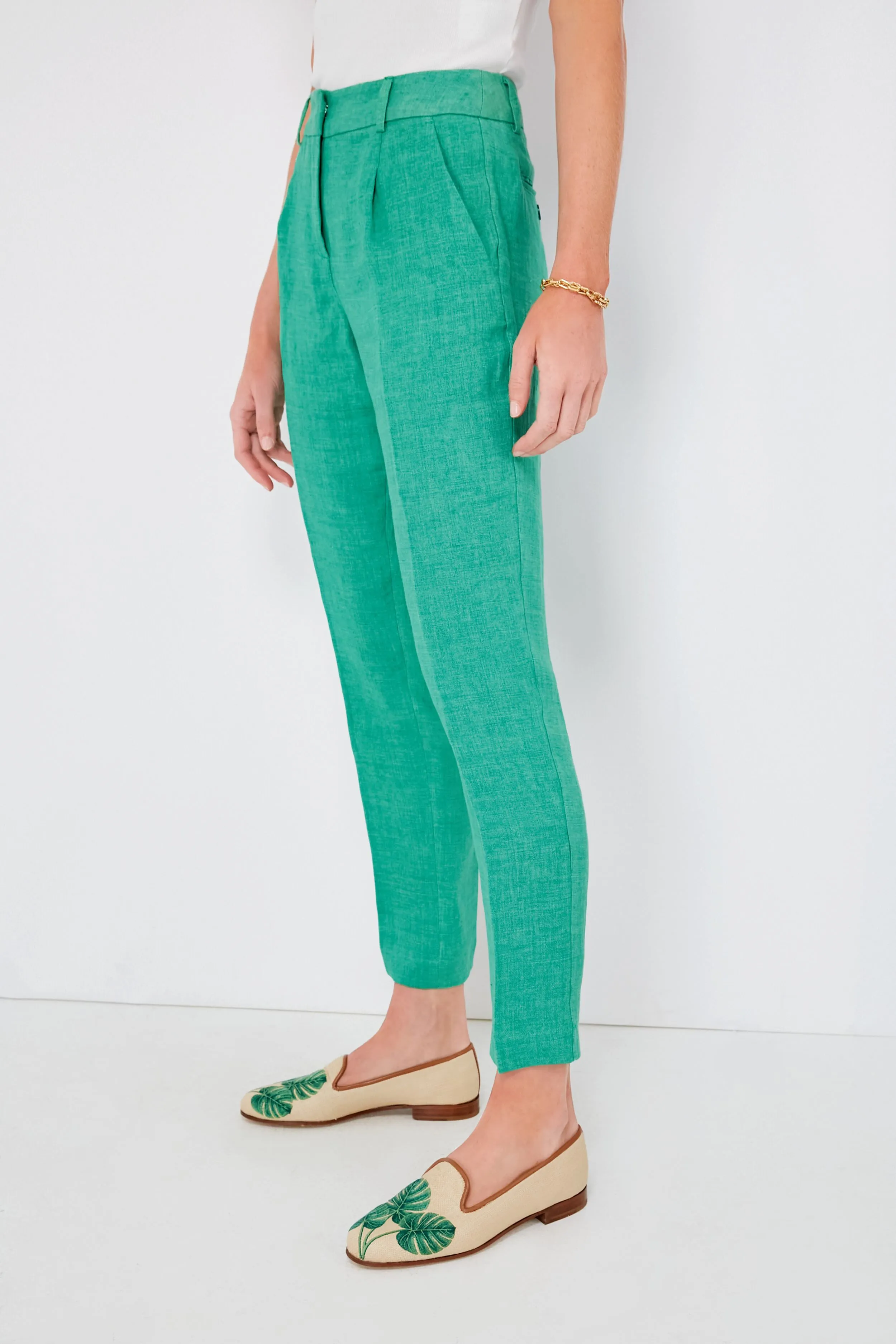 Green Nobile Long Trouser Pant