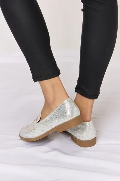 Hot Girl Belle Bling Rhinestone Flats