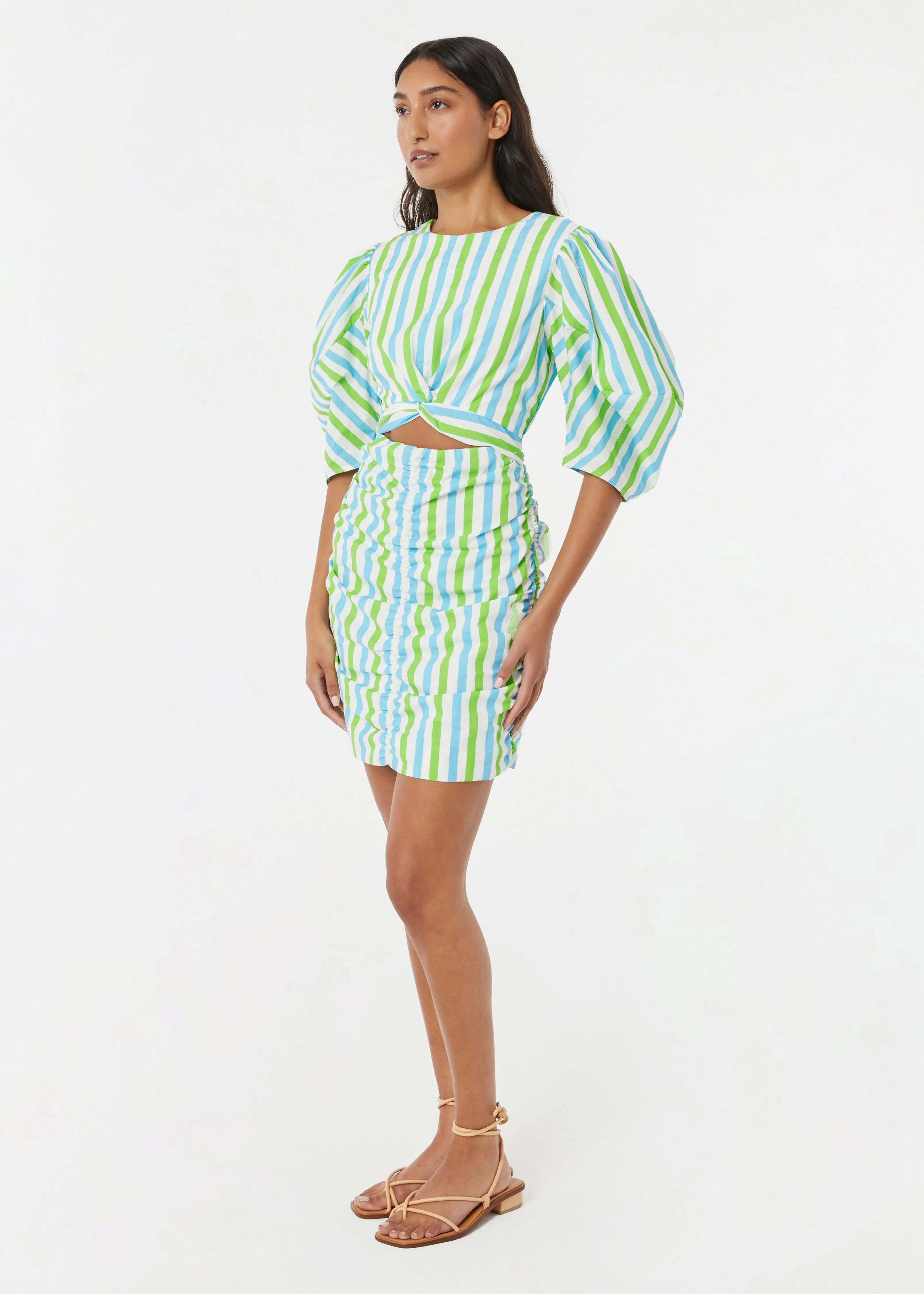 Isla Dress | Eden Stripe