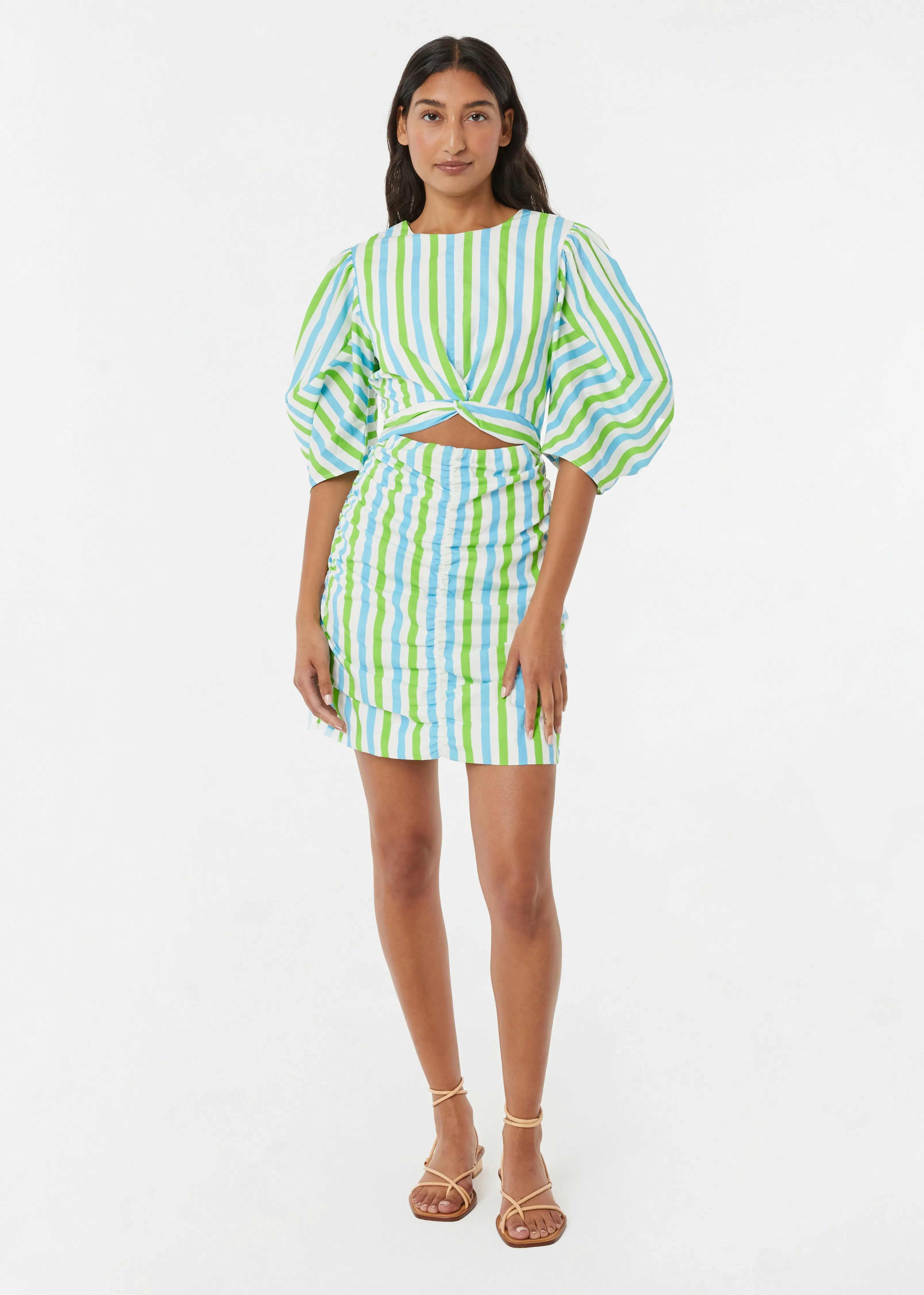 Isla Dress | Eden Stripe