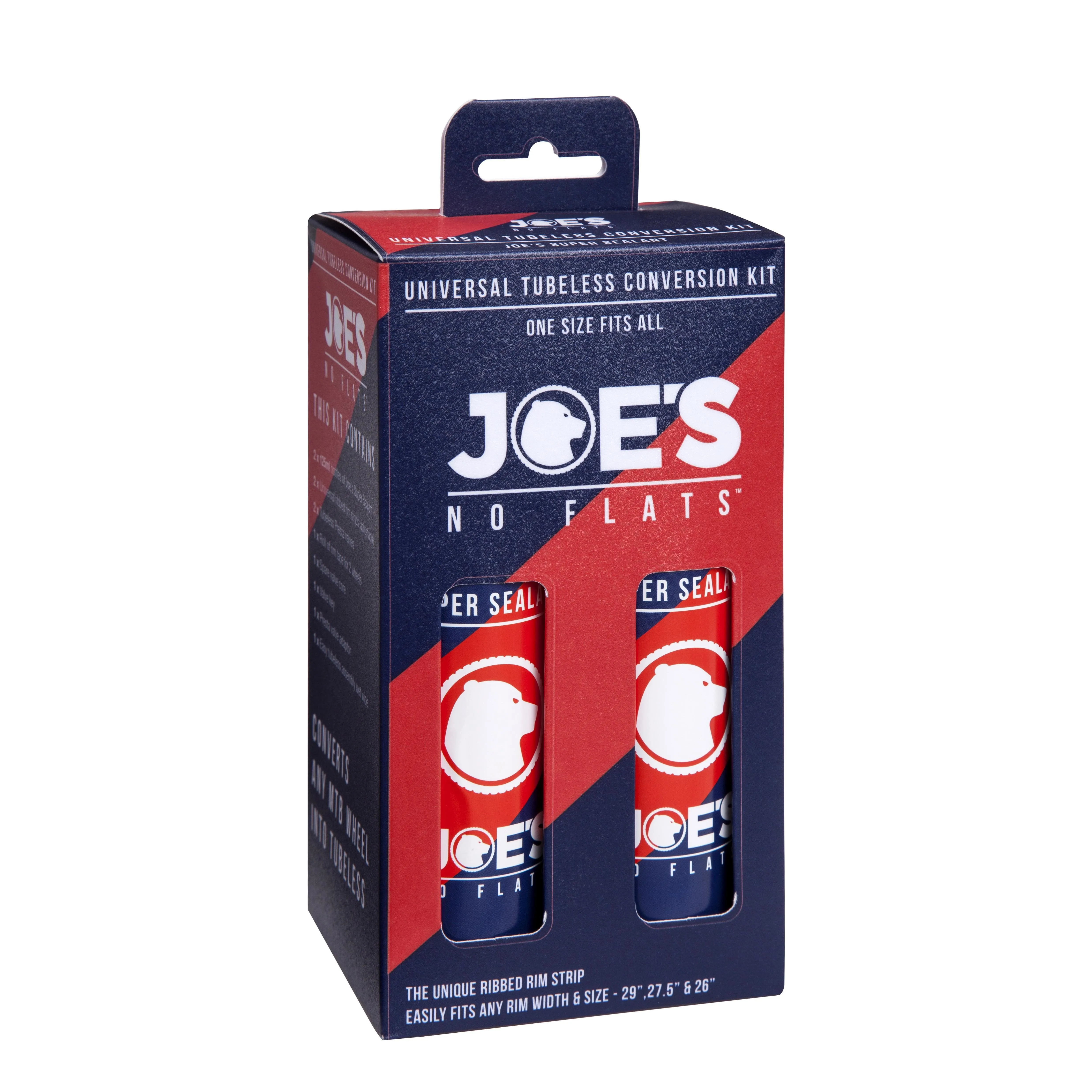 Joe'S No Flats Universal Tubeless Conversion Kit  (Super Sealant):