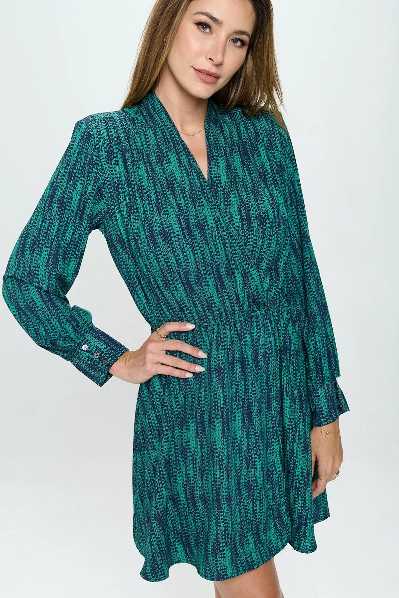 Kate Long Sleeve Shirt Dress Mini