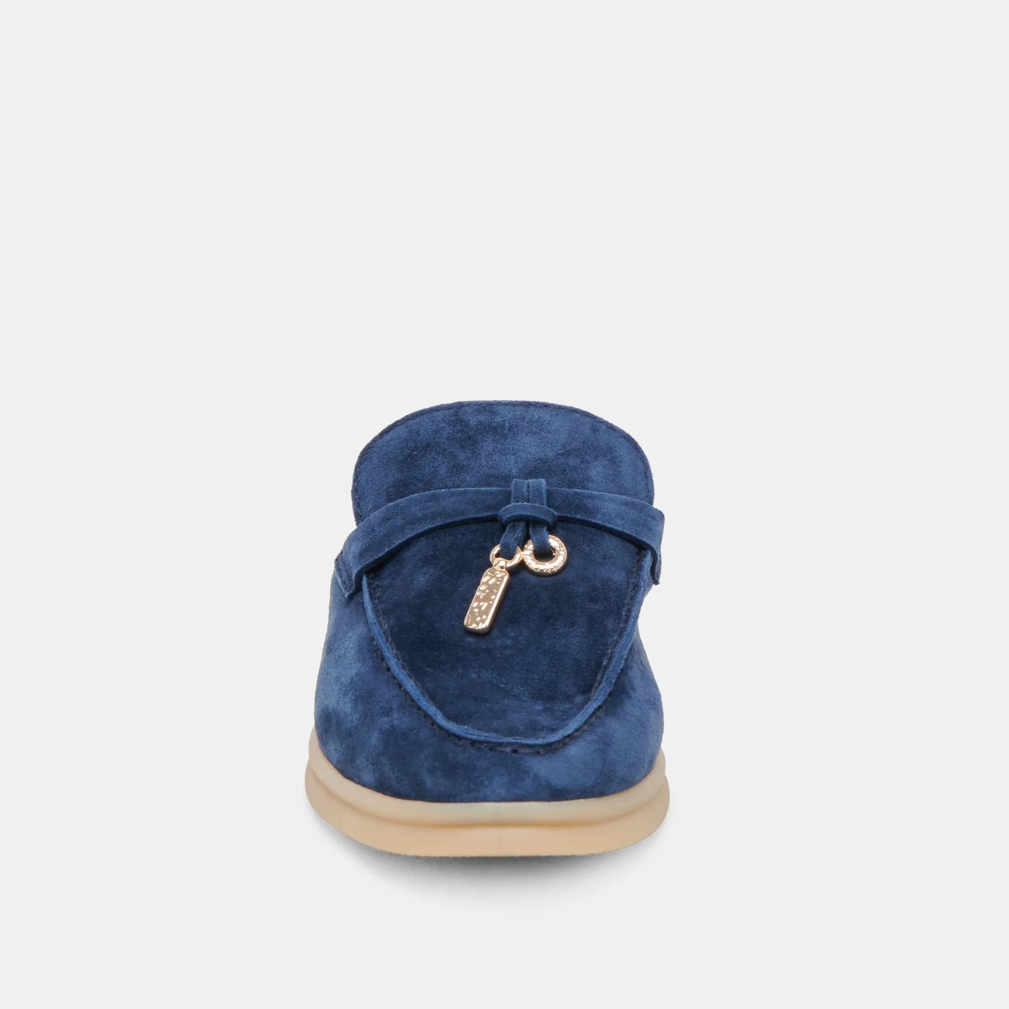 LASAIL FLATS NAVY SUEDE