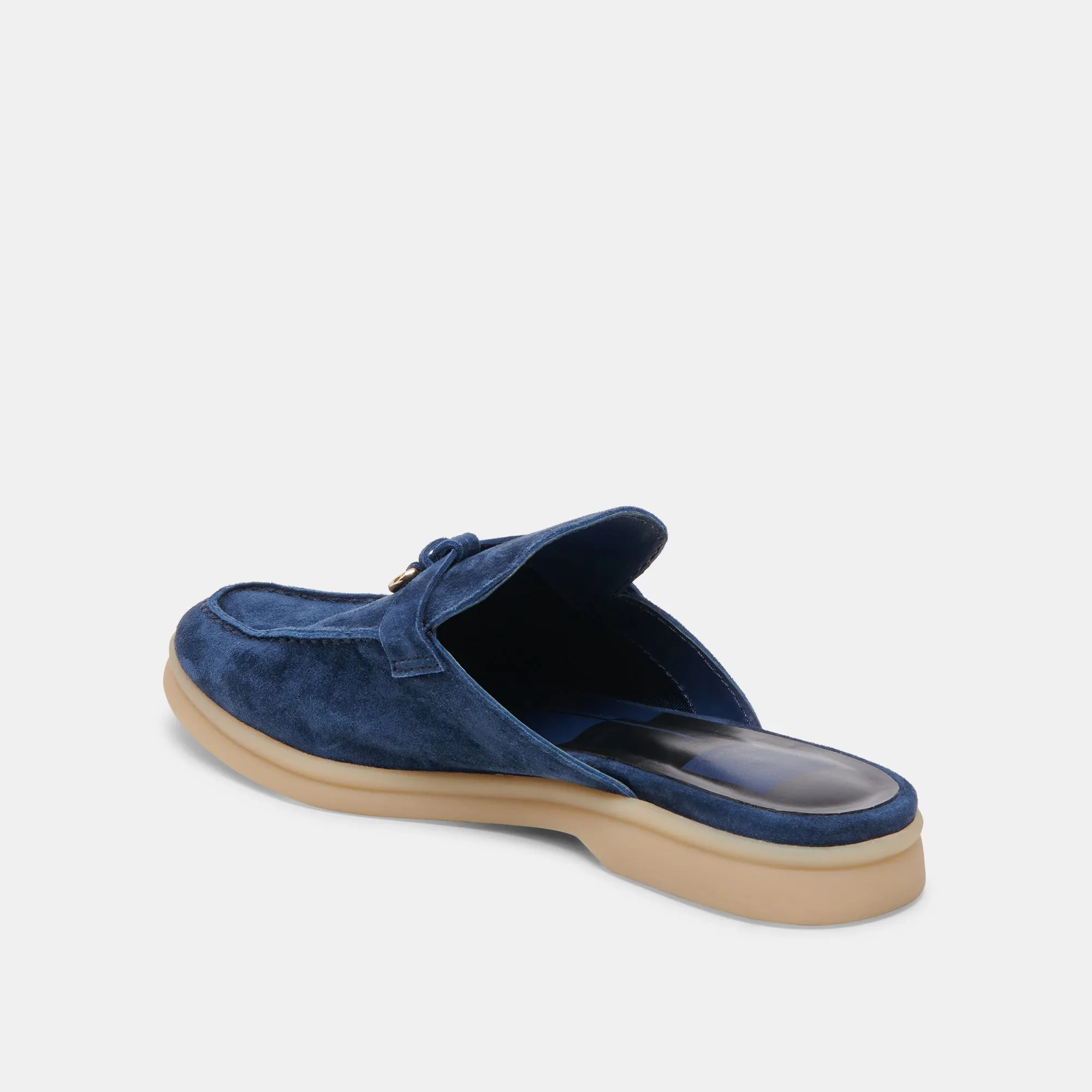 LASAIL FLATS NAVY SUEDE