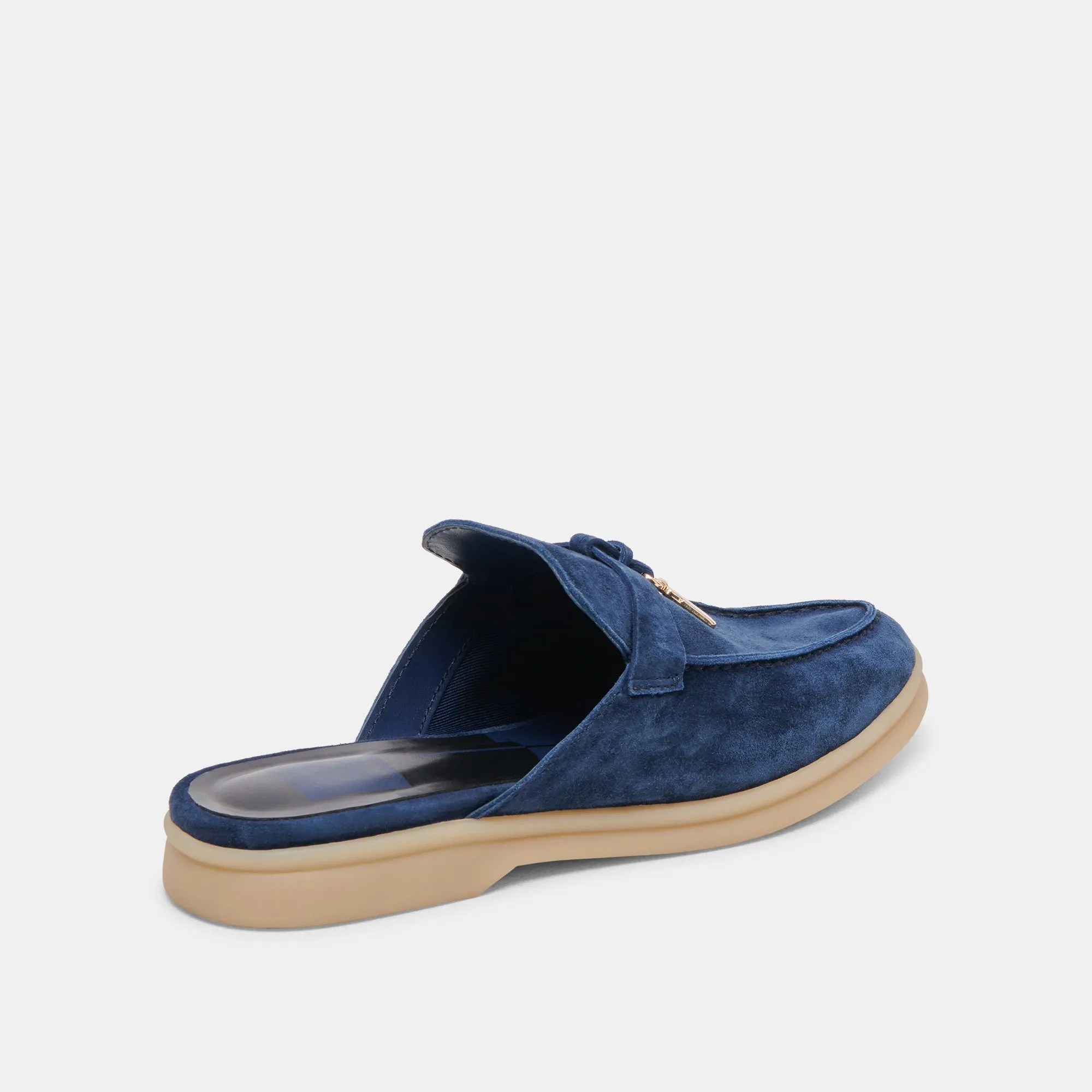 LASAIL FLATS NAVY SUEDE