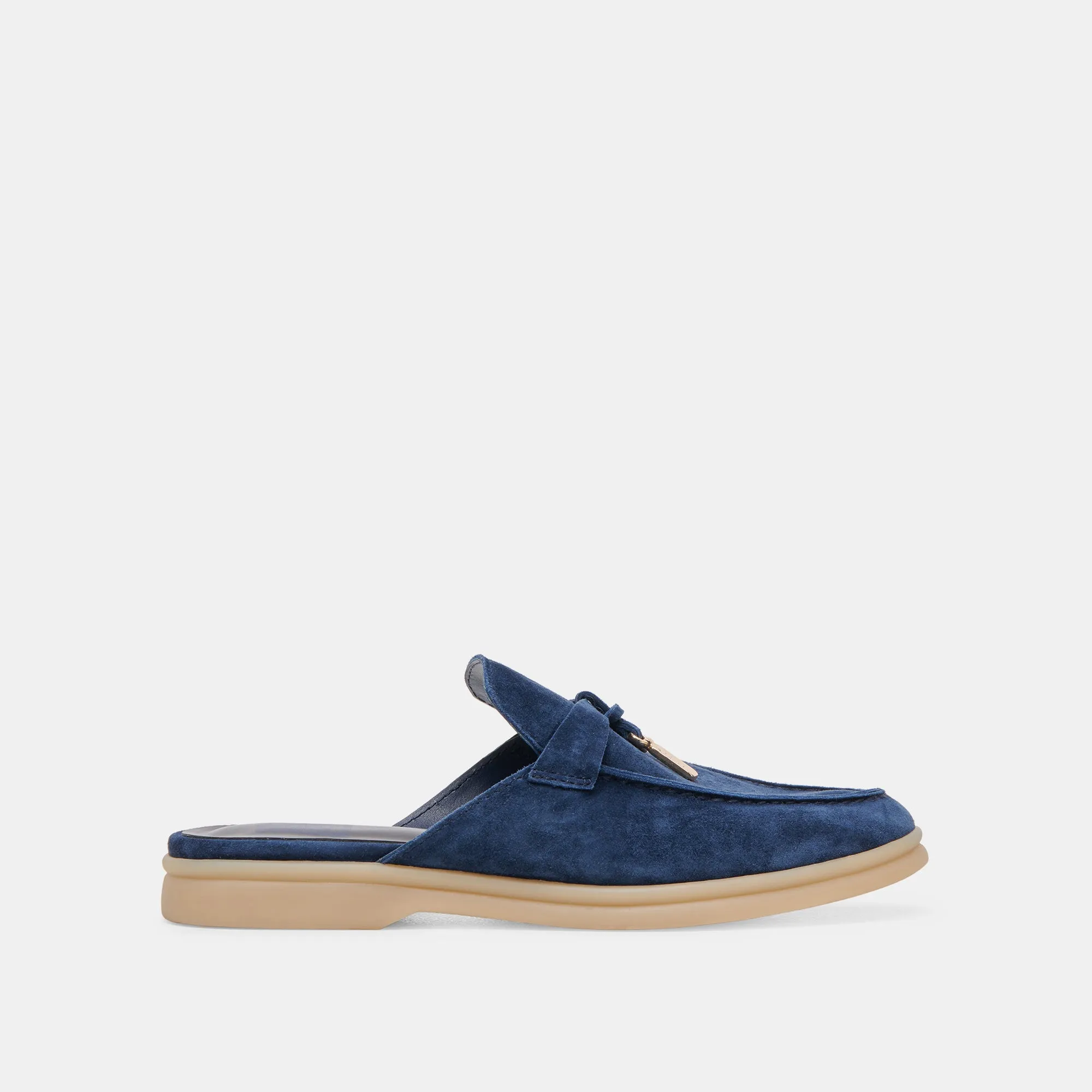 LASAIL FLATS NAVY SUEDE