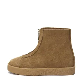 Leah Suede Camel