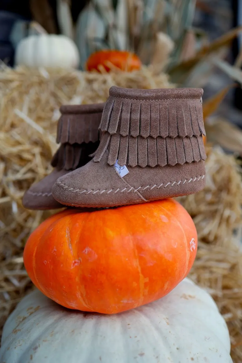 Little Love Bug Brown Cozy Boot