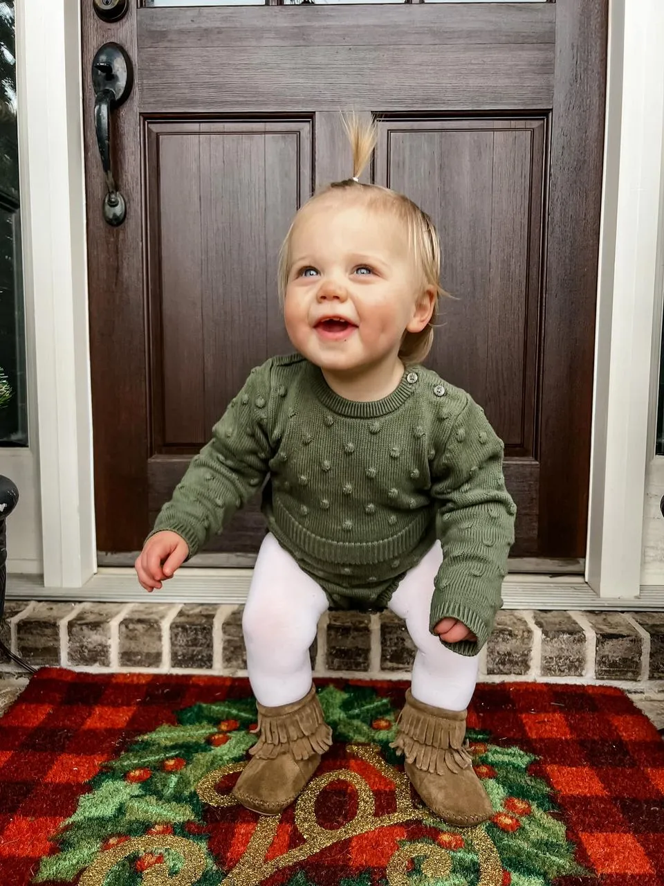 Little Love Bug Brown Cozy Boot