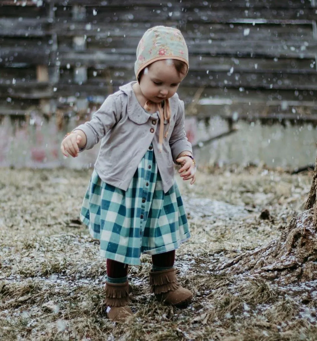 Little Love Bug Brown Cozy Boot