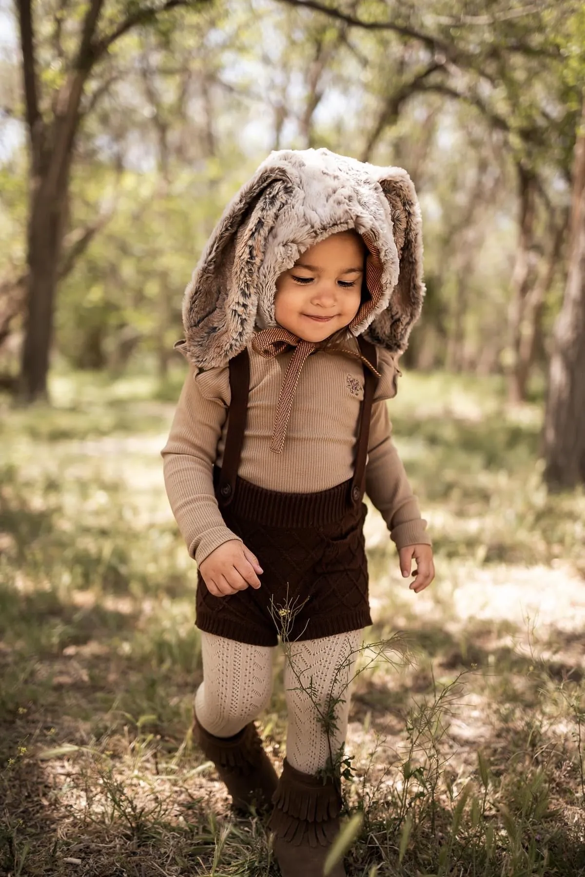 Little Love Bug Brown Cozy Boot