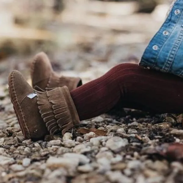 Little Love Bug Brown Cozy Boot