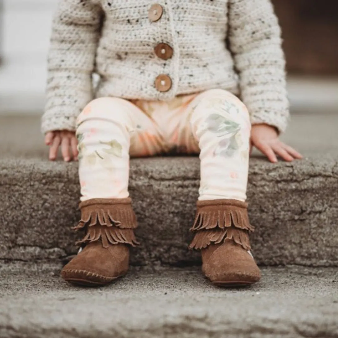 Little Love Bug Brown Cozy Boot