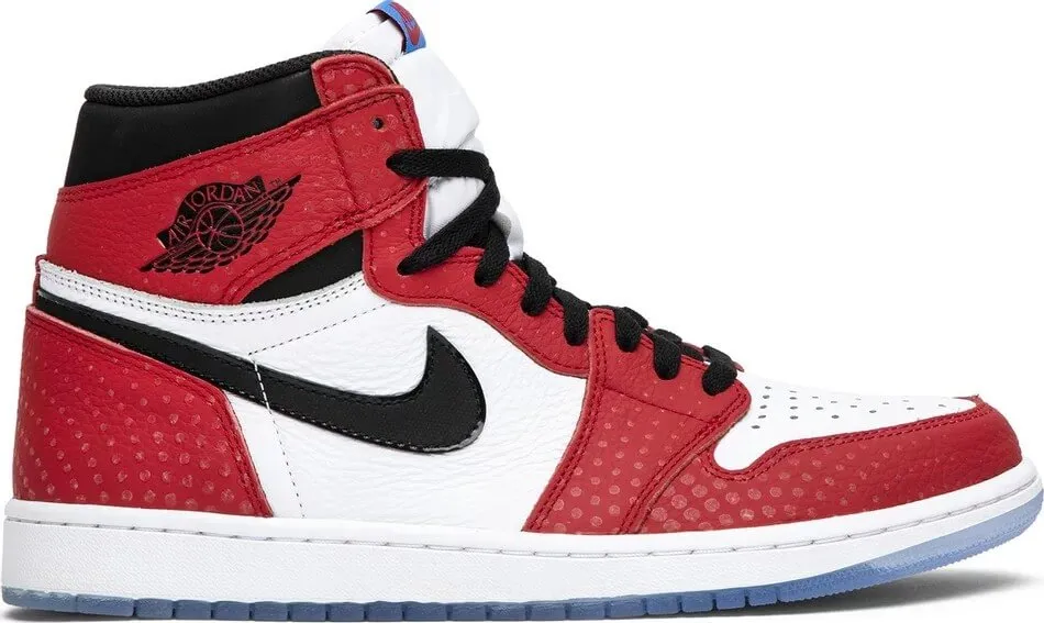 Marvel x Air Jordan 1 Retro High OG Origin Story, Red/White/Black